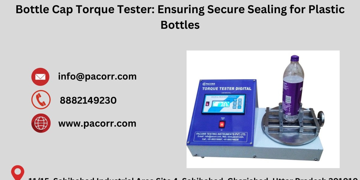 Bottle Cap Torque Tester: Ensuring Consistency and Reliability in Cap Seal Testing