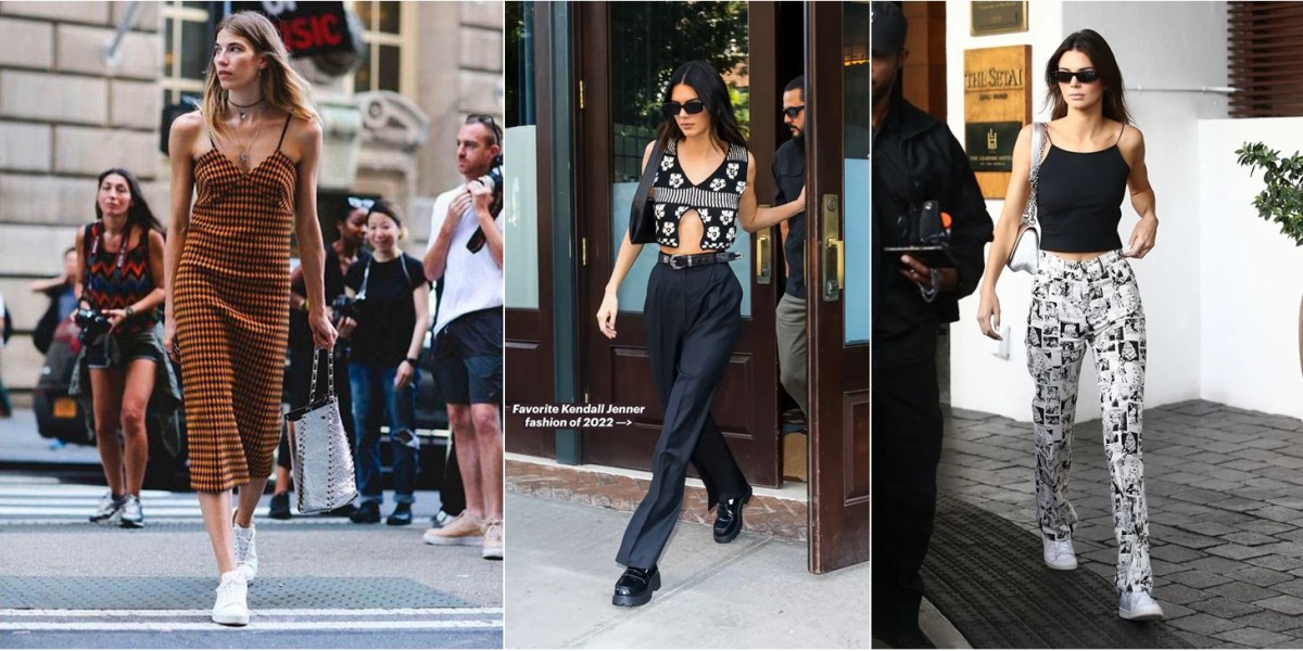 The charcoal Bottega Veneta two piece ensemble was custom